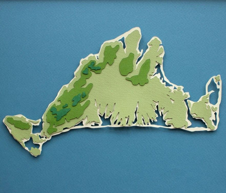 Cut Paper Maps