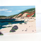 Cedar Tree Neck Beach Folded Card