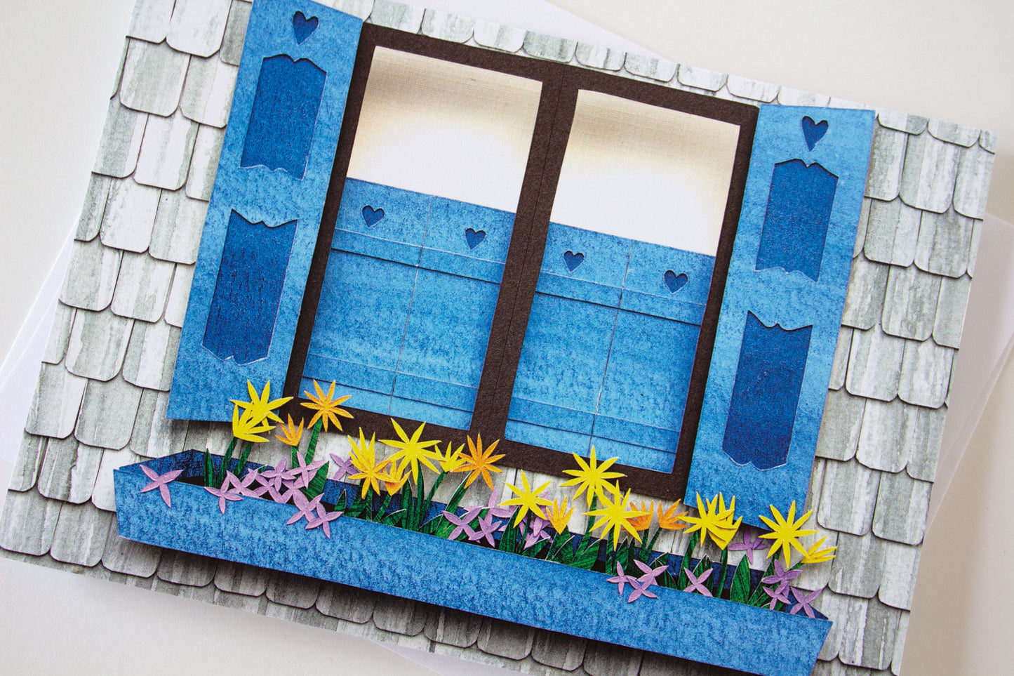 Springtime Blooms Printed Card