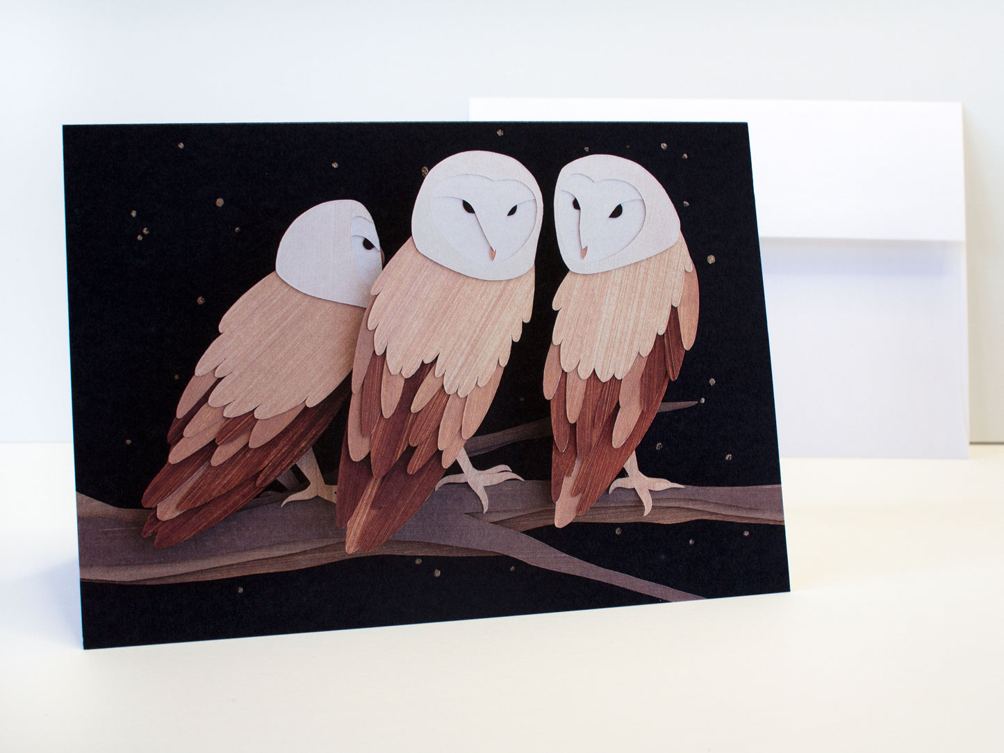 Night Watchers Folded Card