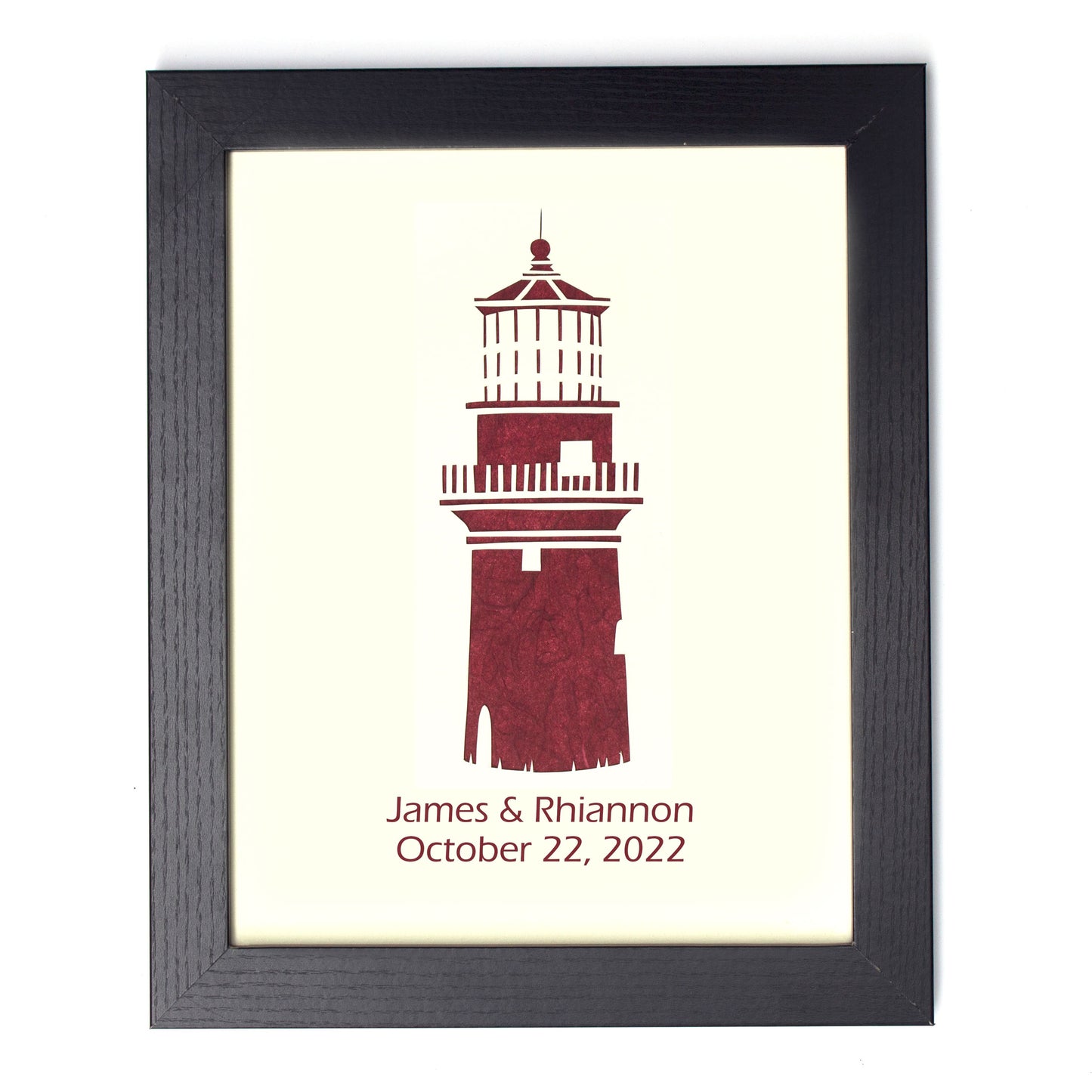 Gay Head Lighthouse Hand Cut Original