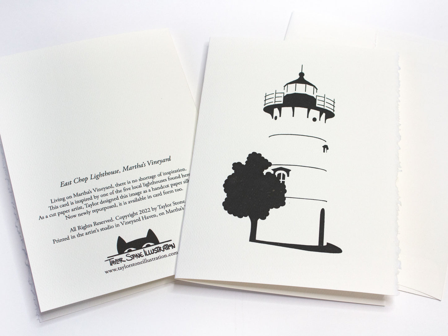 Lighthouse Card: East Chop Lighthouse, Martha's Vineyard