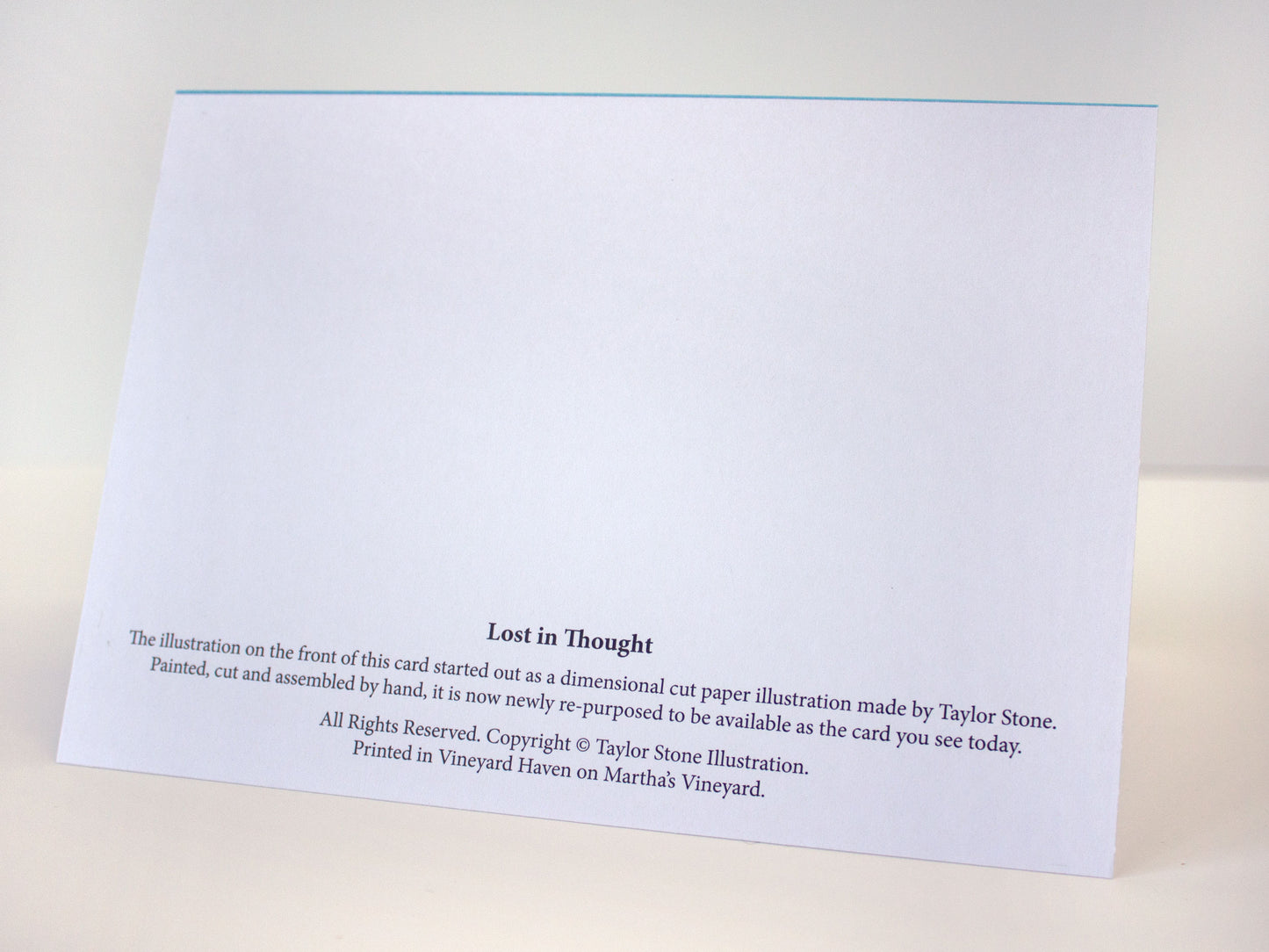 Folded Witch Card "Lost in Thought"