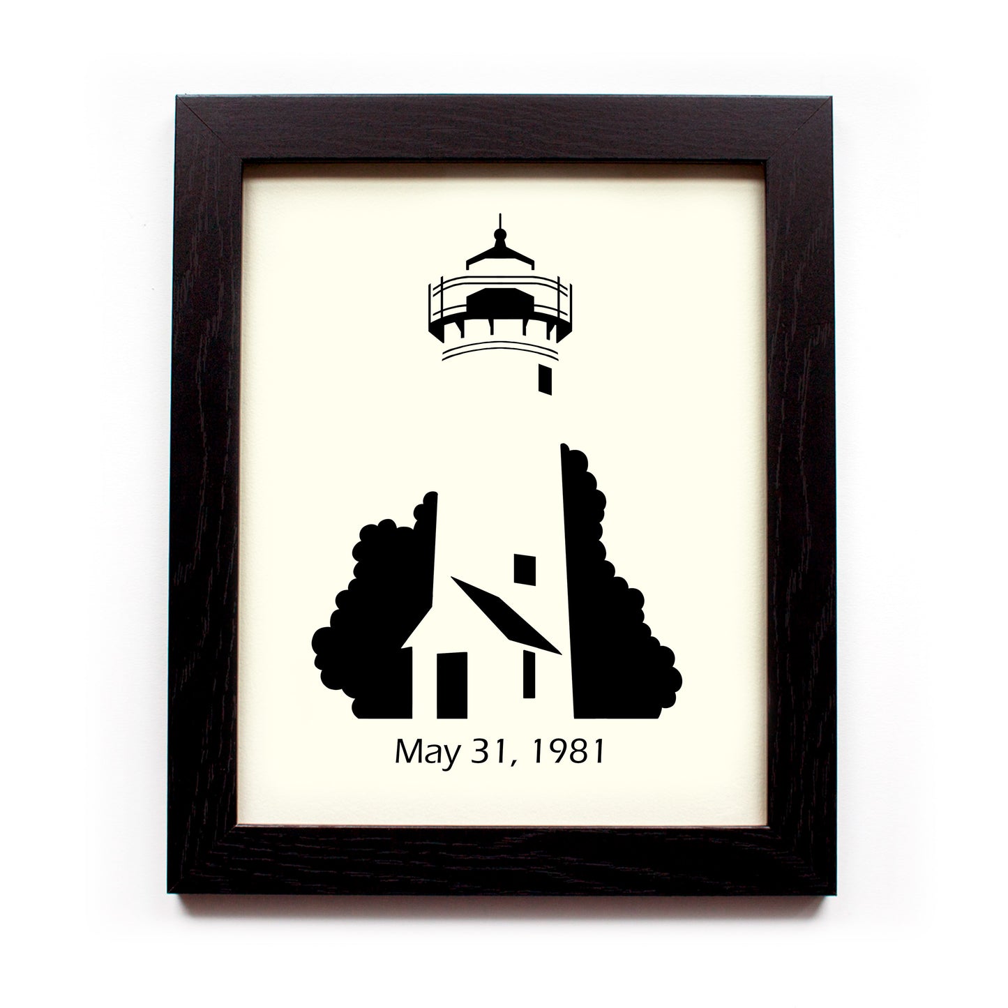 West Chop Lighthouse Hand Cut Original