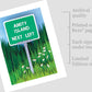 "Amity Island Next Left" Limited Edition Archival Print