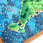 Large Floral Martha's Vineyard Topography Map