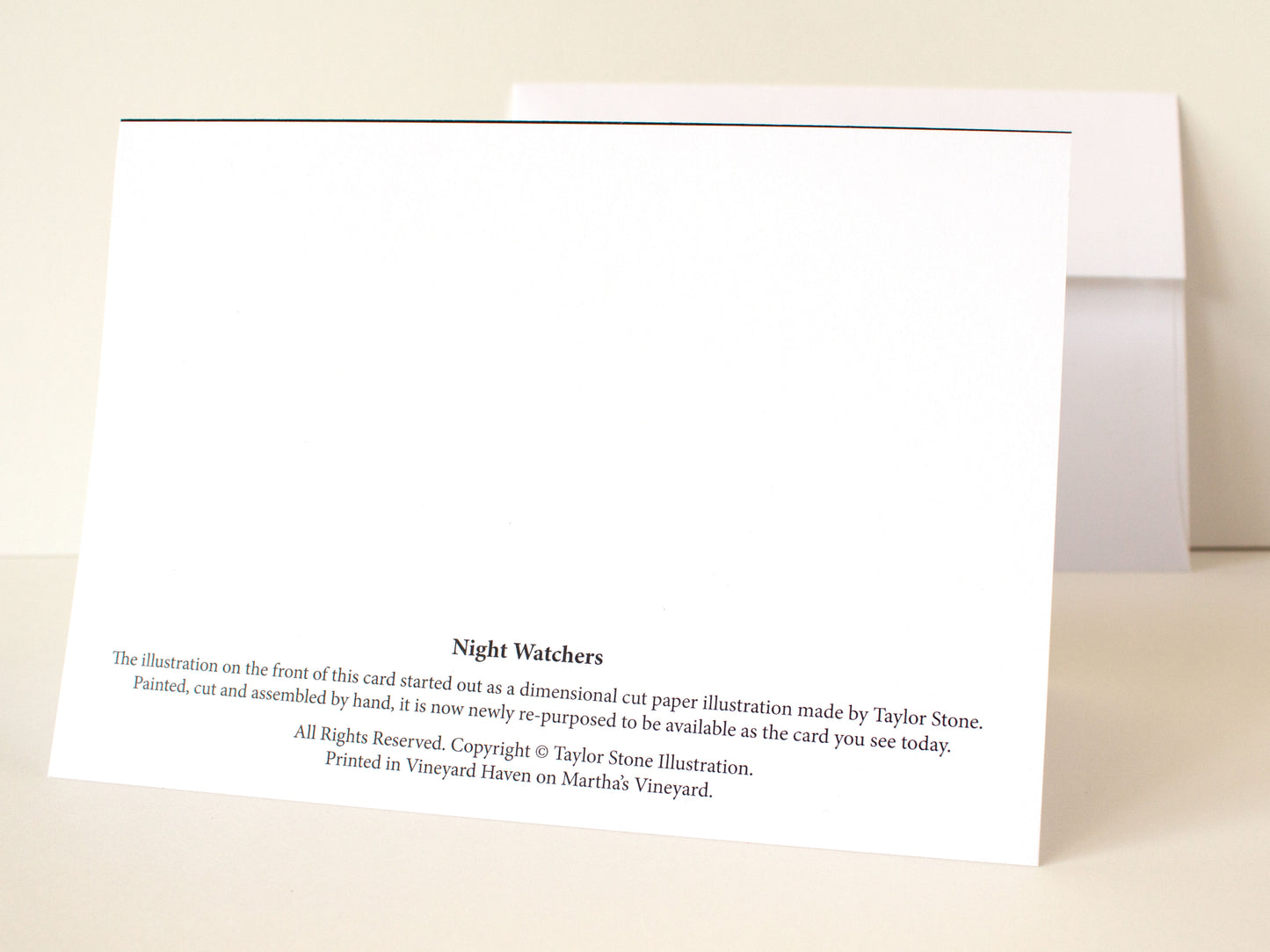Night Watchers Folded Card
