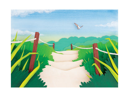 A Journey Home For Dinner Limited Edition Archival Print with Osprey