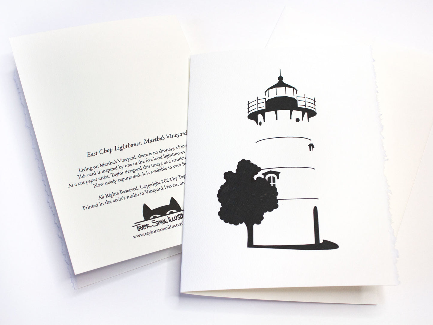 Lighthouse Card: East Chop Lighthouse, Martha's Vineyard