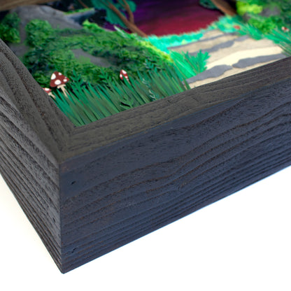 Trolls Original Cut Paper Illustration