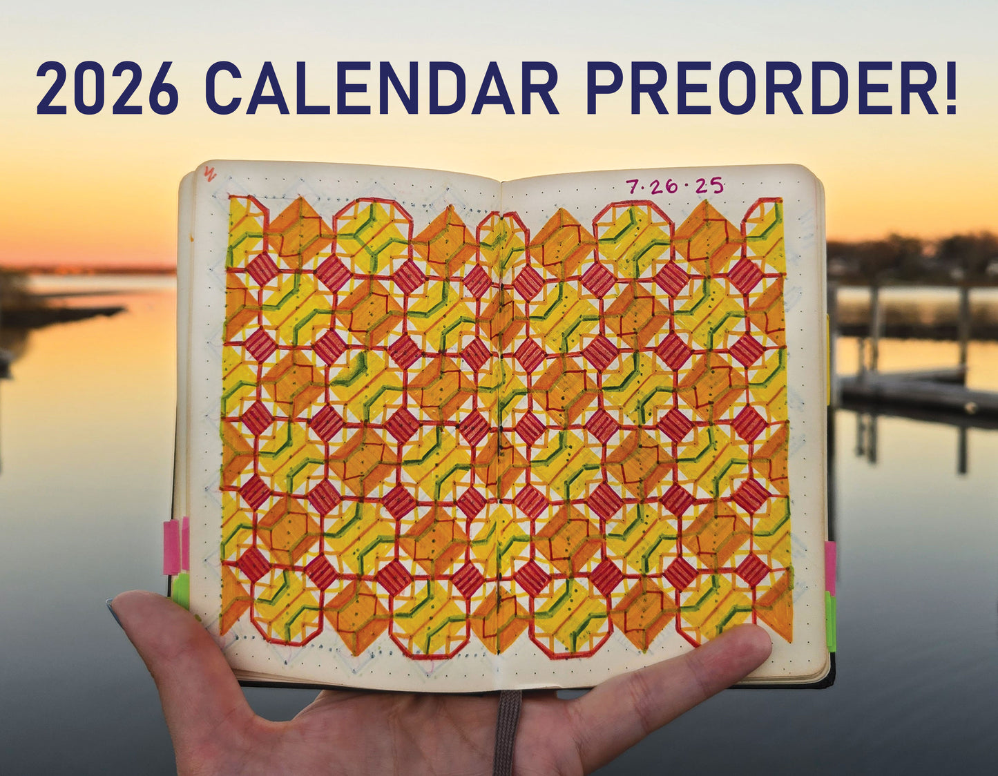 2026 Monthly Calendar: PREORDER