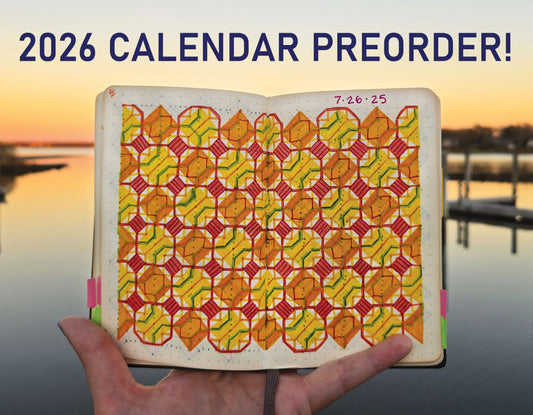 2026 Monthly Calendar: PREORDER