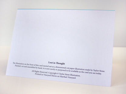 Folded Witch Card "Lost in Thought"